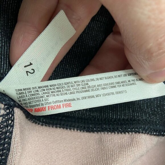 NWT Free People Far Out Jogger Black Sz Large New With Tags Bohemian Loungewear - Picture 6 of 7